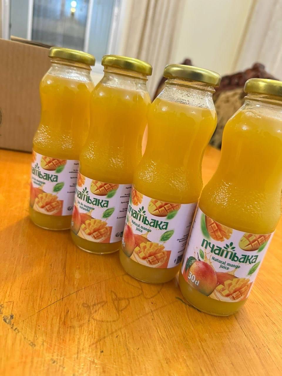 Récolte des mangues à Nyambaka